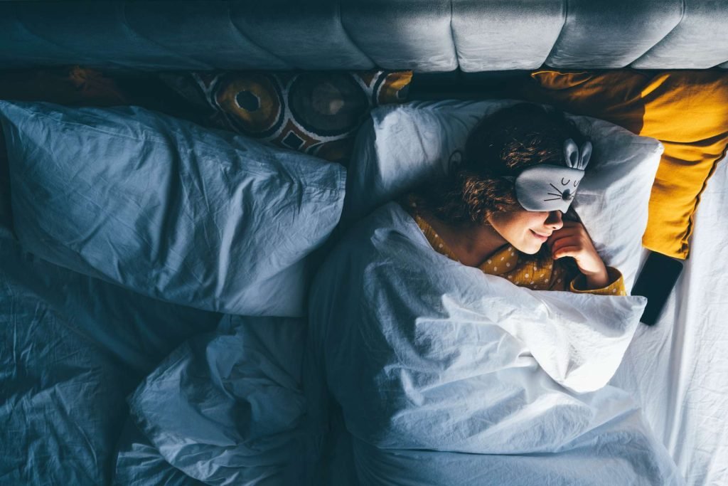 woman sleep aromaterápia