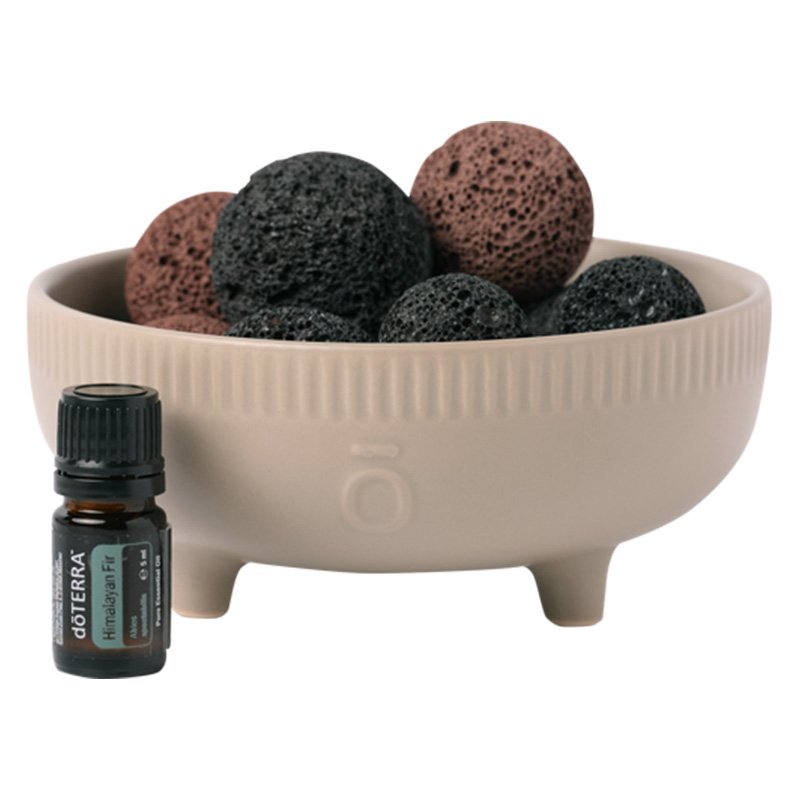 doTERRA Lávaköves passzív párologtató és Himalájai jegenyefenyő