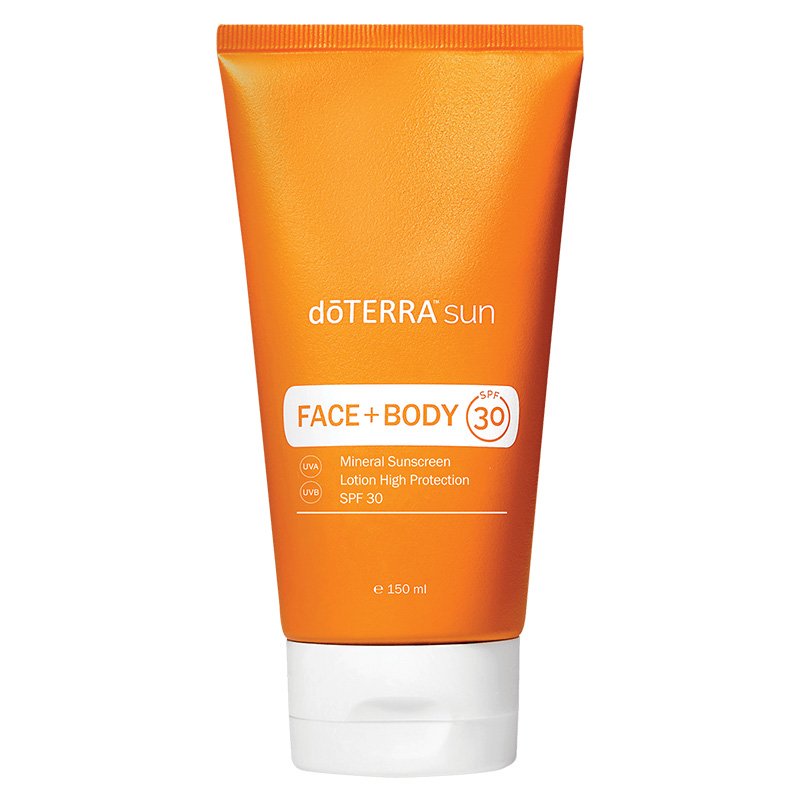 doTERRA sun ásványi fényvédő krém arcra és testre