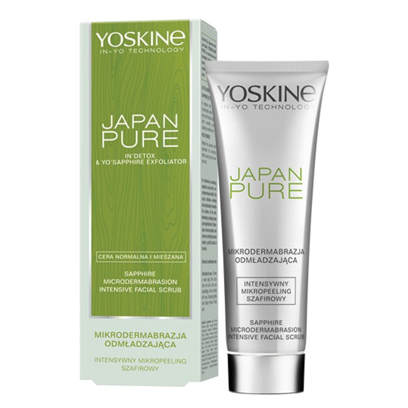 Yoskine Japan Pure zafír intenzíven simító arcradír