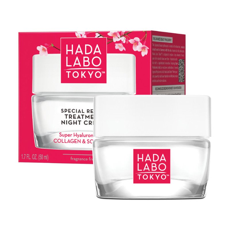 Hada Labo Tokyo ránctalanító éjszakai krém - 50 ml