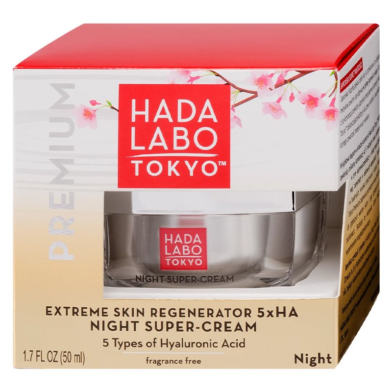 Hada Labo Tokyo Premium éjszakai hidratáló krém 50 ml