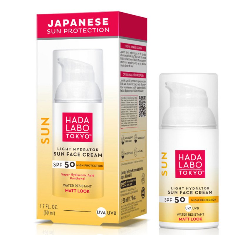 Hada Labo Tokyo fényvédő arckrém SPF 50 50 ml