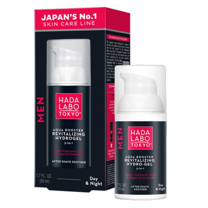 Hada Labo Tokyo Men revitalizáló hidratáló gél - 50 ml