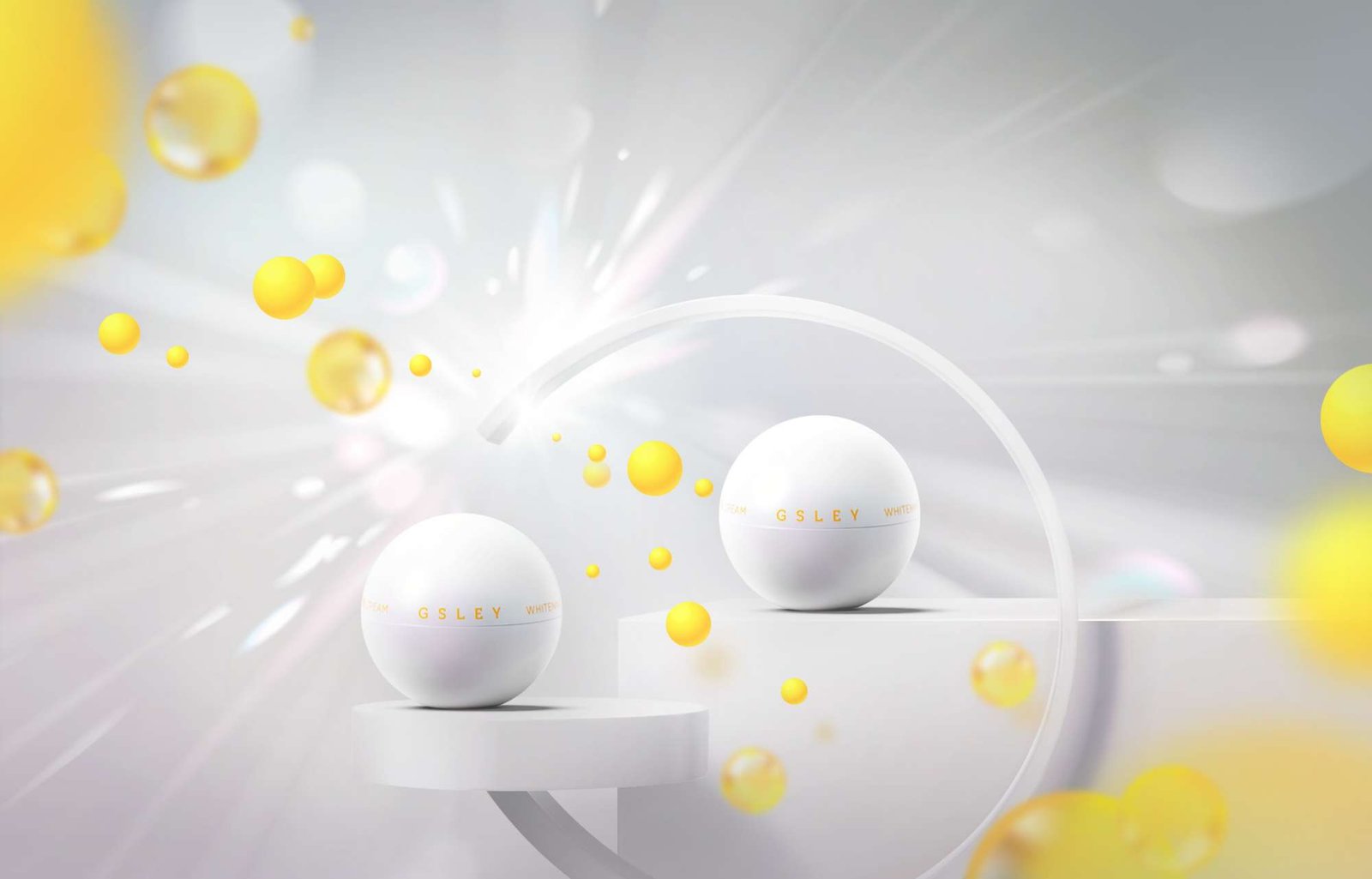 GSLEY Whitening Bomb Pack bőrvilágosító krém