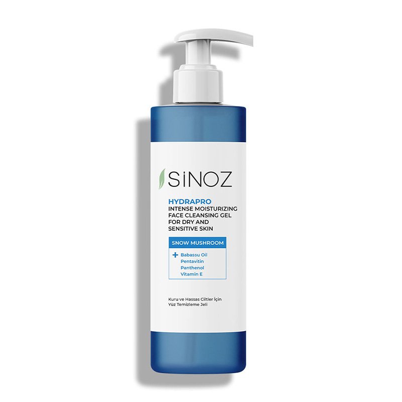 SiNOZ Hydrapro hidratáló arctisztító gél érzékeny és száraz bőrre