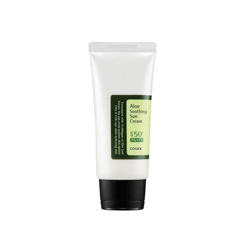COSRX Aloe Soothing Sun Cream SPF50+ PA+++ Nyugtató napvédő krém 50 ml