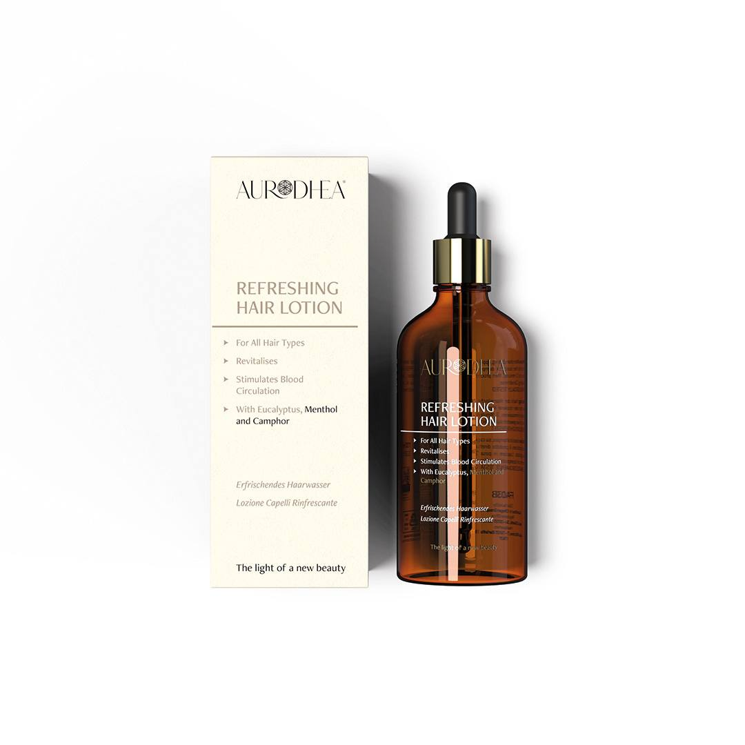 Aurodhea Frissítő hajápoló lotion mentollal és kámforral - 100 ml